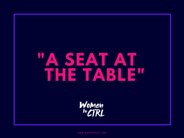 A Seat at the Table Women in CTRL report