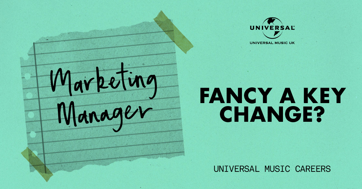 International Marketing Manager Universal Music job